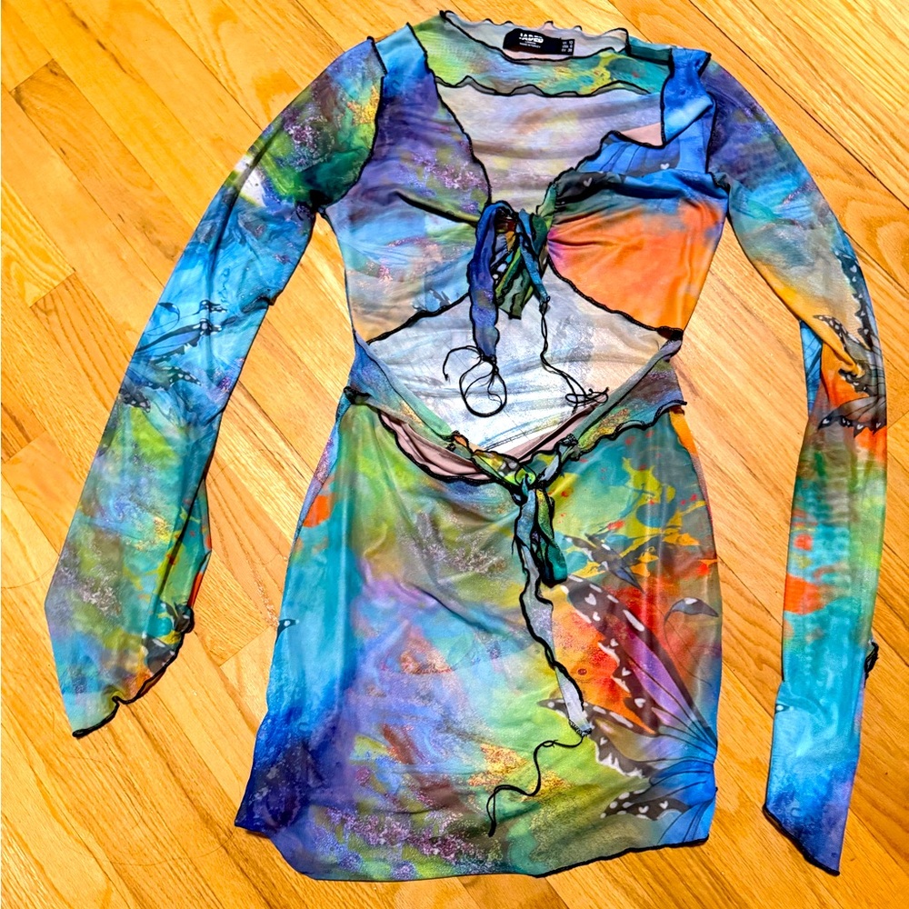 Jaded London Butterfly dress